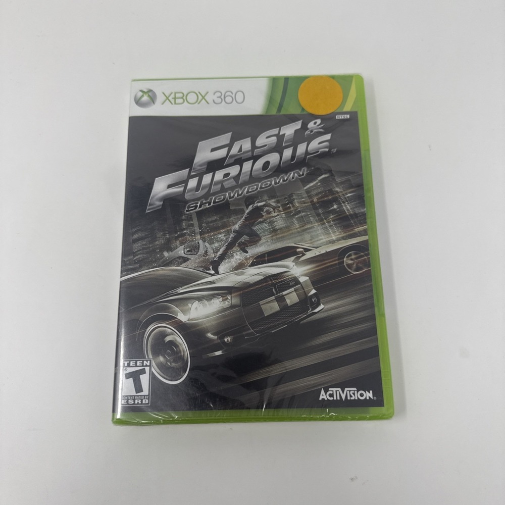 Fast & Furious: Showdown (Microsoft Xbox‎ 360, 2013) New Sealed